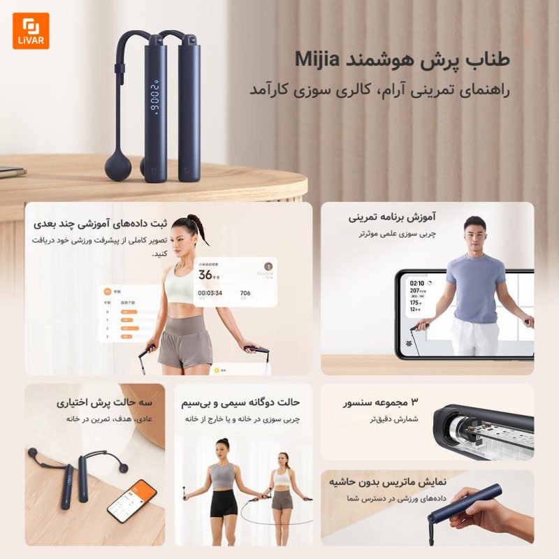 طناب ورزشی Mijia - Image 6