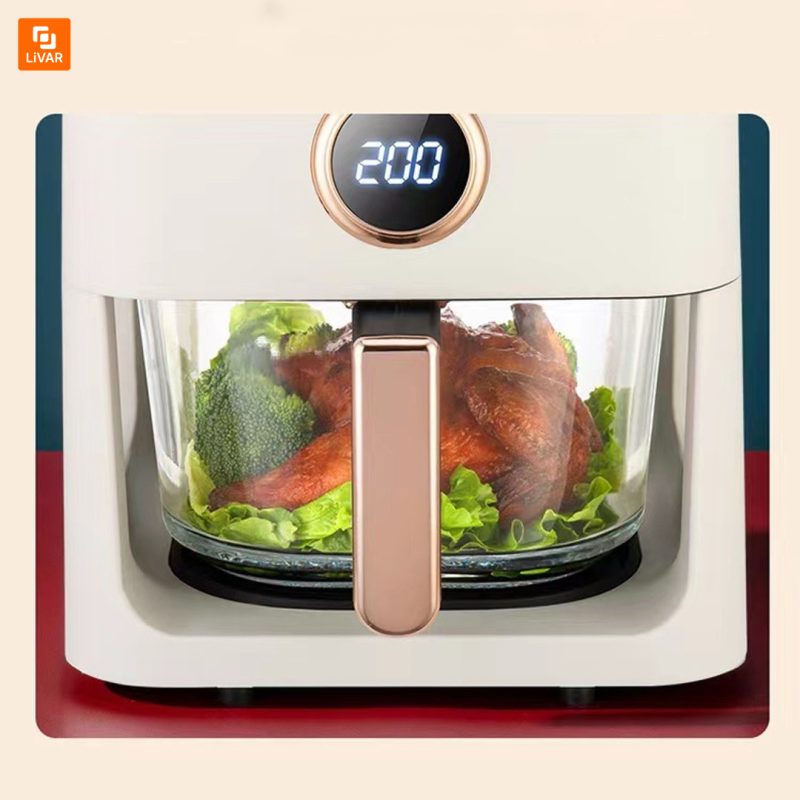 دستگاه هواپز بدون روغن شیشه ای هوشمند - Image 5