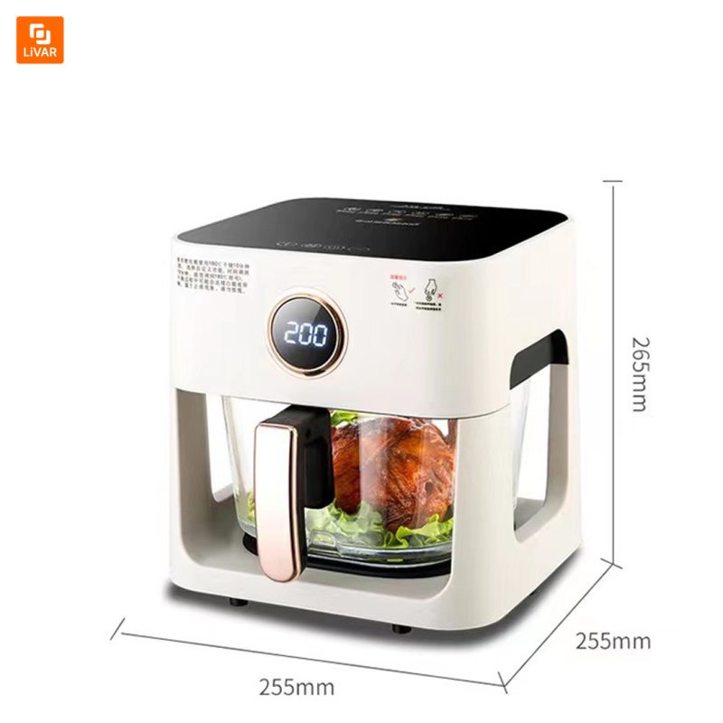 دستگاه هواپز بدون روغن شیشه ای هوشمند - Image 2