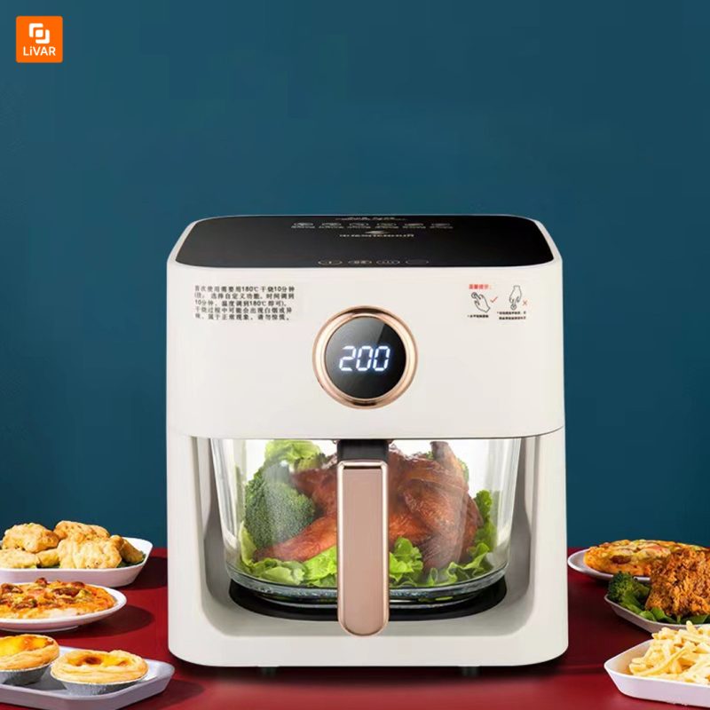 دستگاه هواپز بدون روغن شیشه ای هوشمند - Image 9