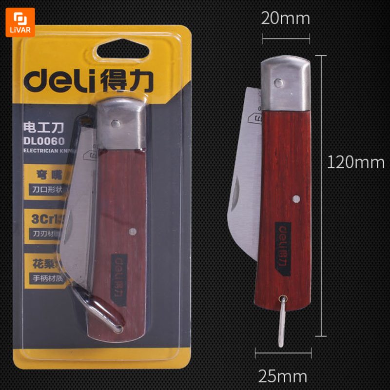 چاقوی کابل بری Deli - Image 5