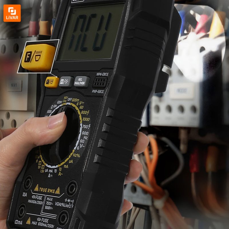 مولتی متر دیجیتال Deli مدل DL890D - Image 5