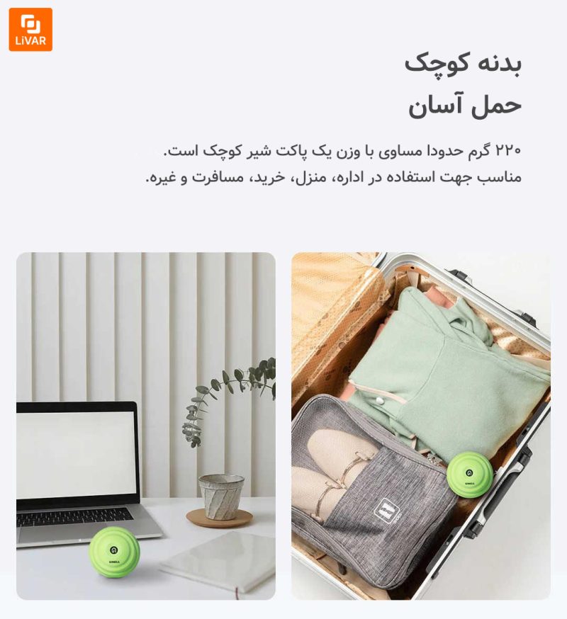 توپ فاسیا یوگا الکتریکی GINELL - Image 11