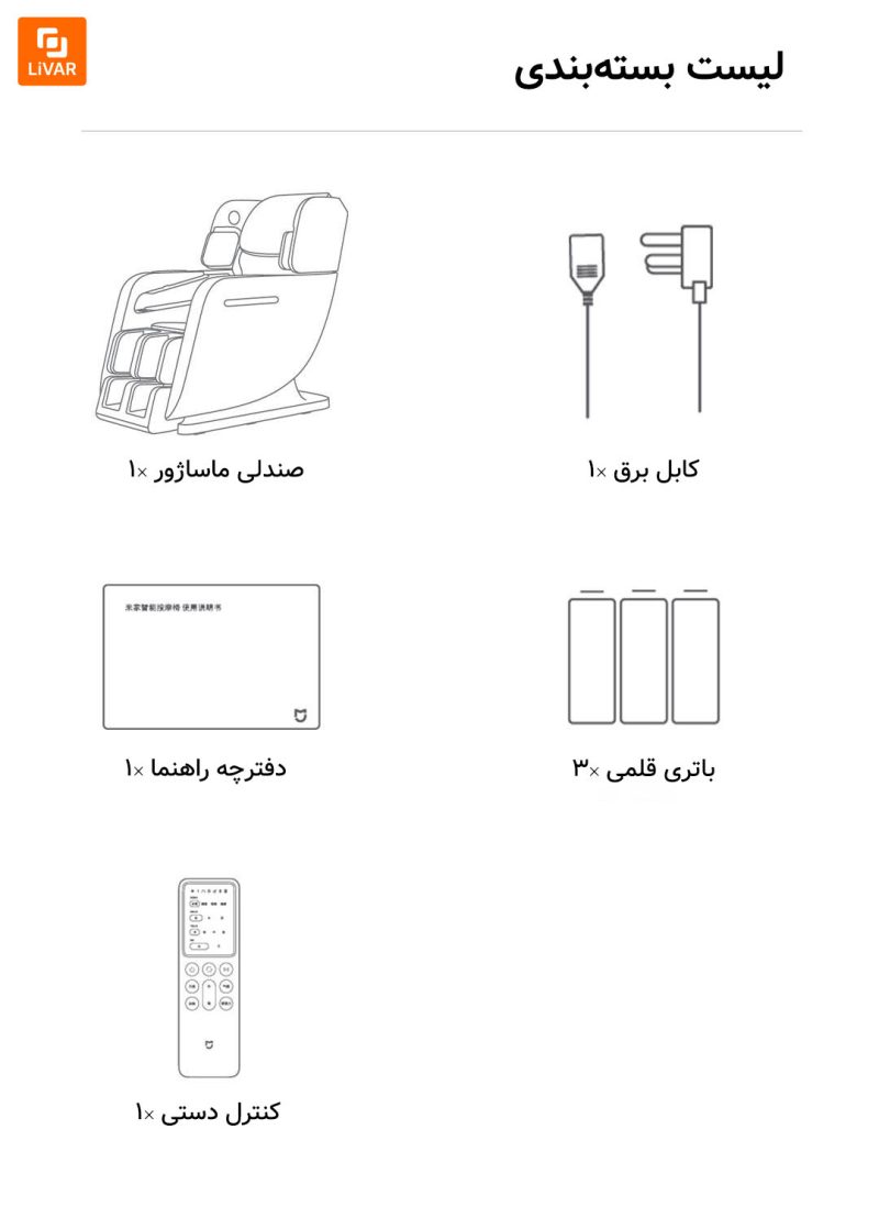 صندلی ماساژور هوشمند Mijia - Image 21