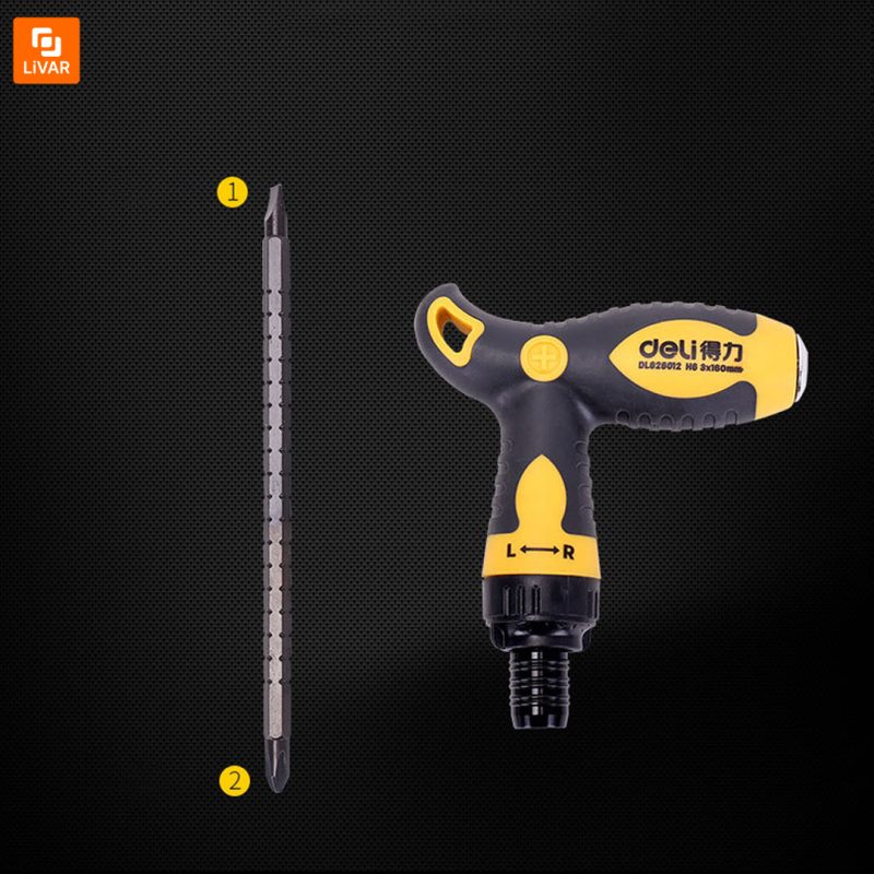 پیچ گوشتی دو طرفه Deli - Image 4