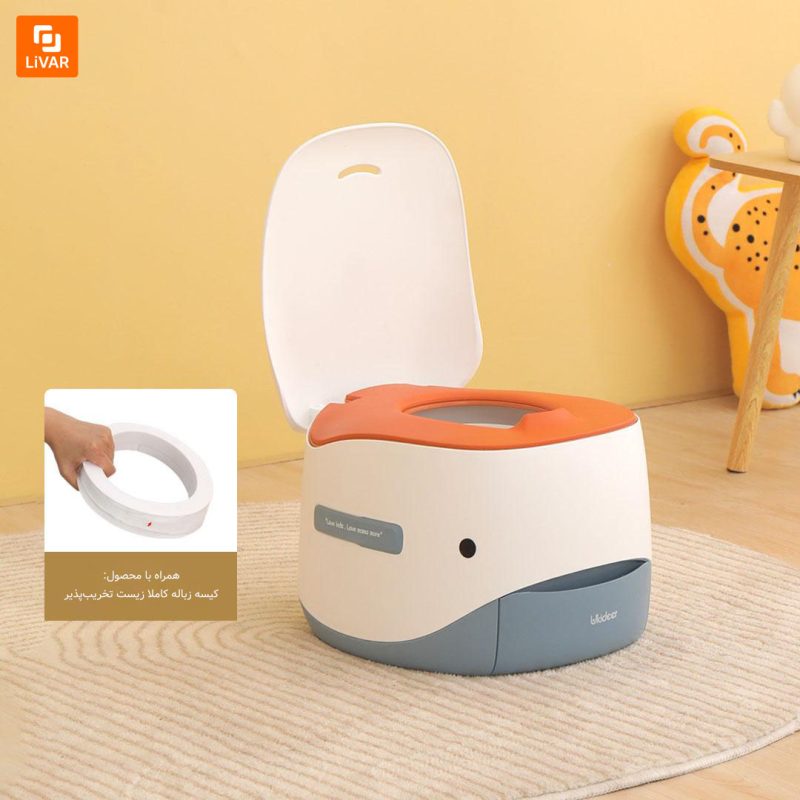 توالت هوشمند کودکان Ukideer مدل Wonderful Whale - Image 3