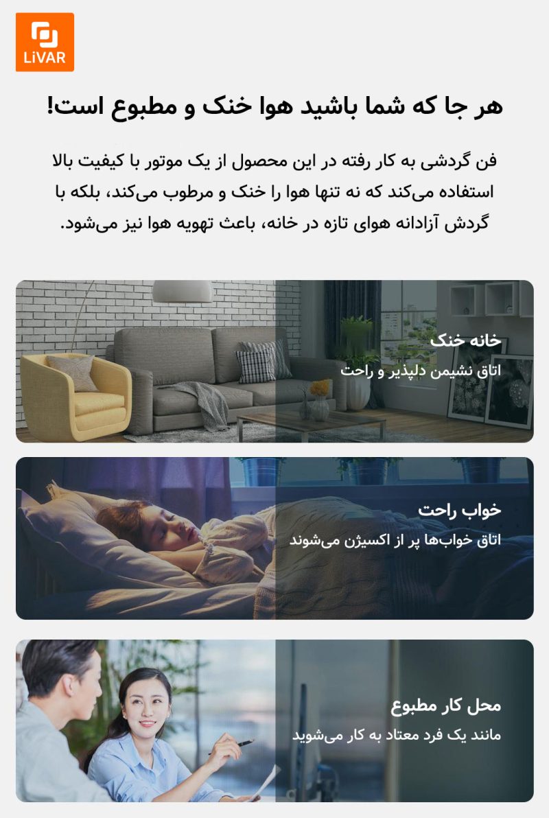 پنکه‌ی هوشمند یونی - Image 12