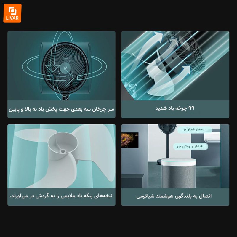پنکه‌ی هوشمند یونی - Image 5
