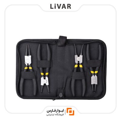ست چهارتایی انبر دایره‌ای Deli