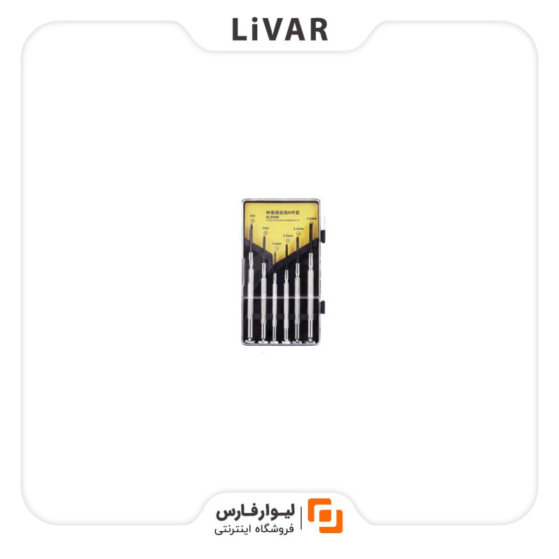 پیچ گوشتی ساعتی مدل DELI 6 پیچ گوشتی ساعتی مدل DELI 6