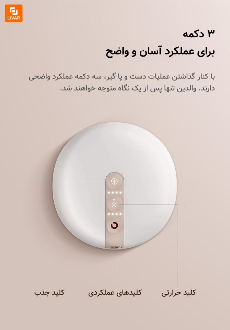 ماساژور سنگی و دستی کوچک Keai element - Image 17