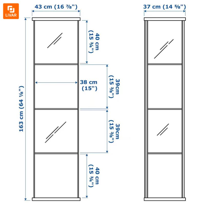 ویترین شیشه‌ای IKEA - Image 3