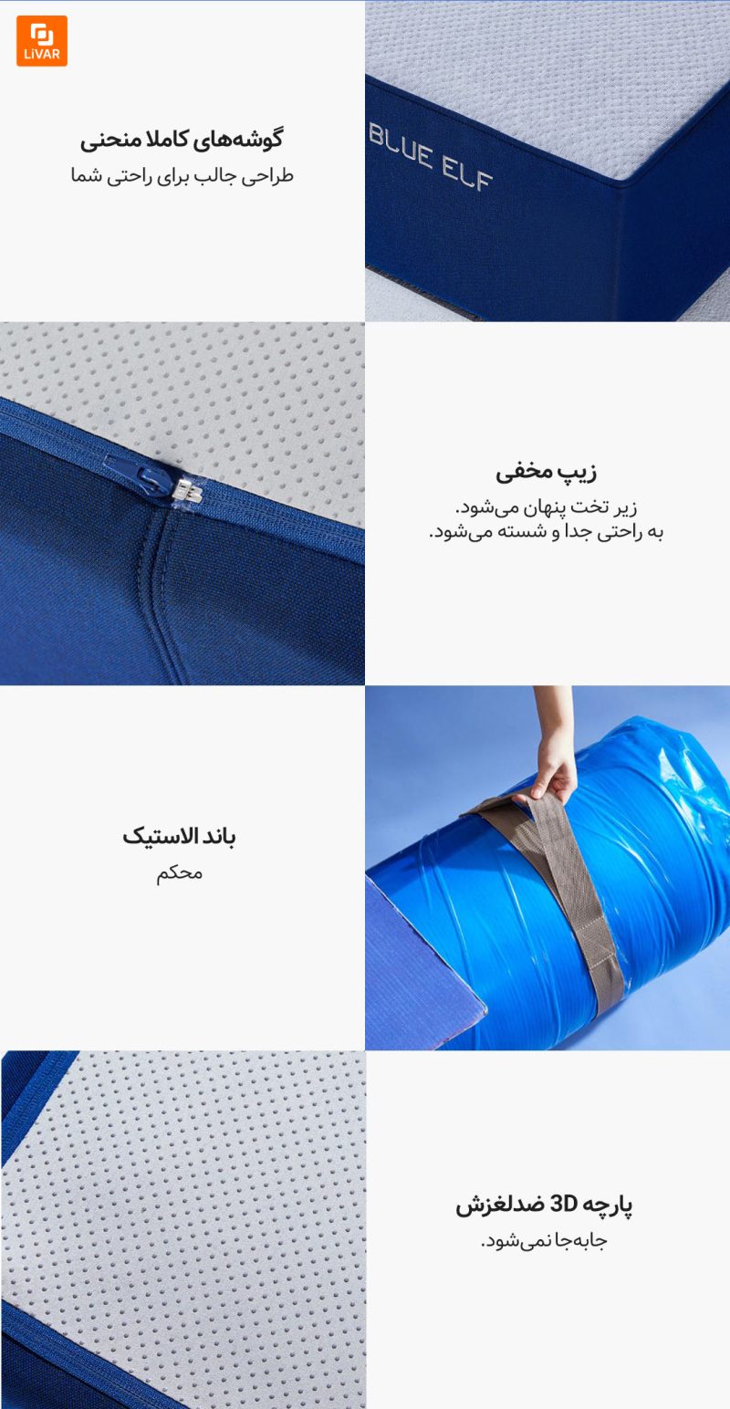 تشک آبی اسمورف 8H - Image 18