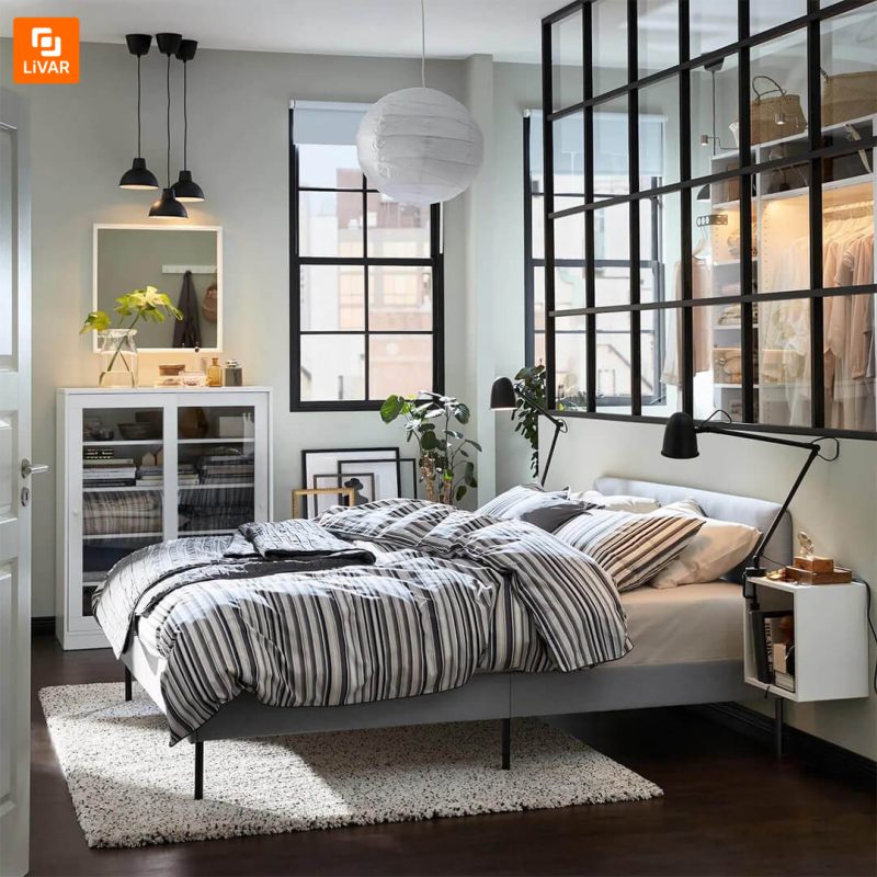 قاب تخت روکش‌دار IKEA - Image 2