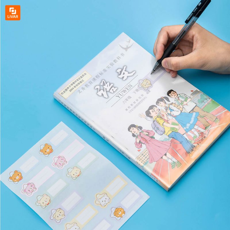 جلد کتاب شفاف Deli - Image 2