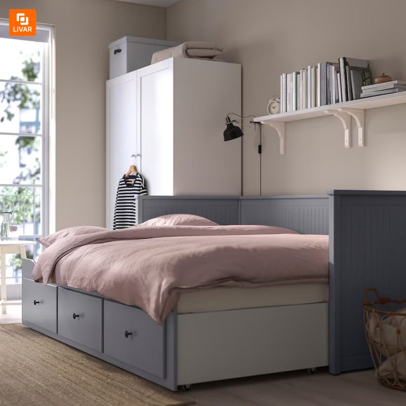 تخت‌خواب ۳ کشو IKEA - Image 2