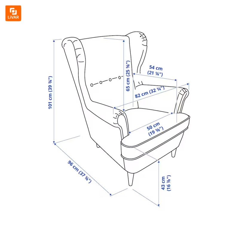 مبل راحتی IKEA - Image 11