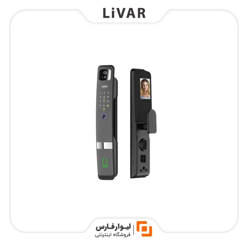 Livarfars 3D face recognition version smart lock قفل هوشمند نسخه تشخیص چهره 3d