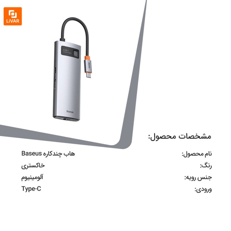 هاب چندکاره Baseus - Image 22
