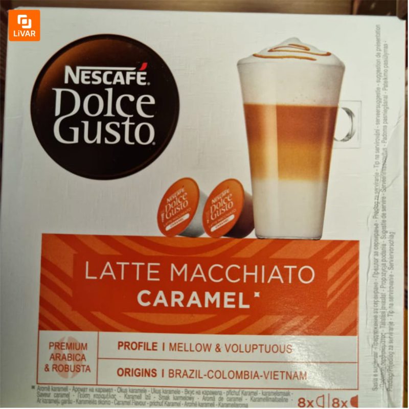کپسول قهوه دولچه گوستو مدل LATTE MACCHIATO CARAMEL - Image 6