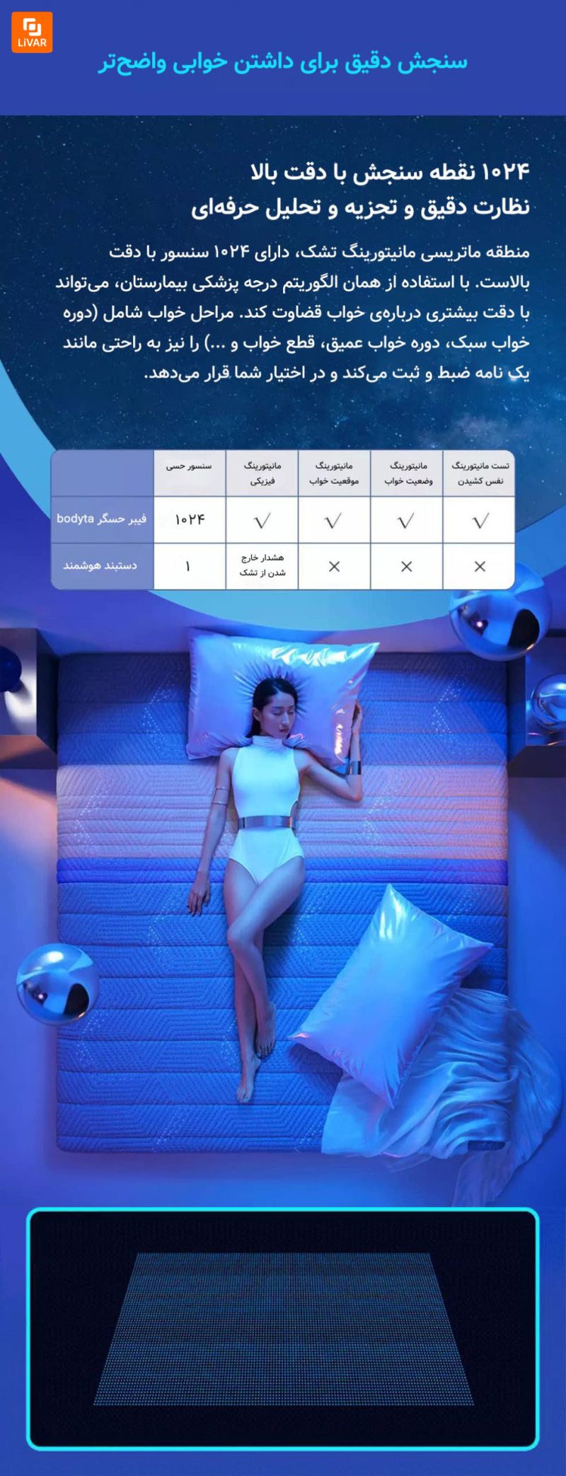 تشک هوشمند 8H مدل MI شیائومی - Image 11
