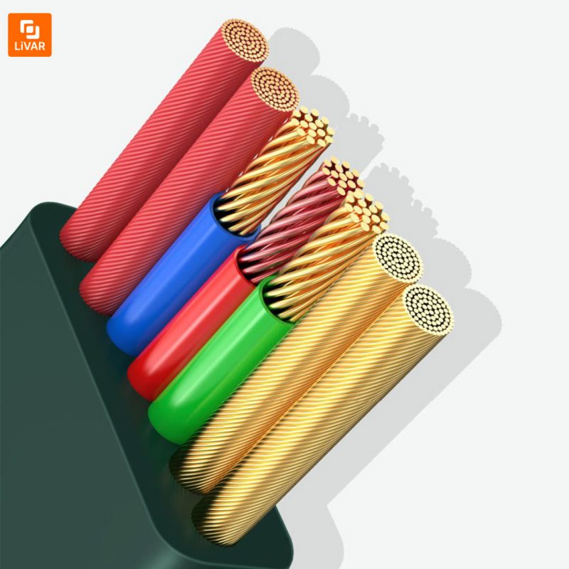 کابل انتقال داده تلسکوپی سه به یک Baseus - Image 12