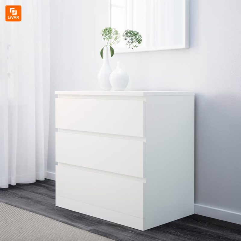 ست میز دراور IKEA مدل MALM - Image 2