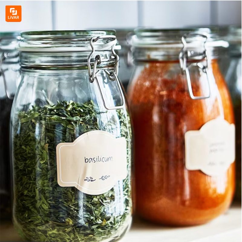 ظرف شیشه‌ای درب‌دار IKEA مدل KORKEN - Image 10