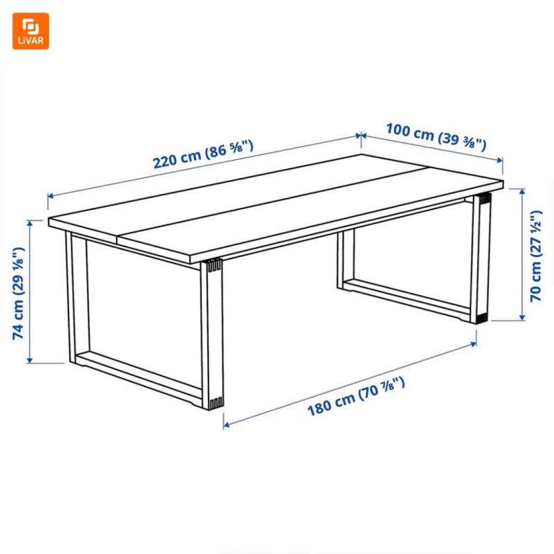 میز IKEA مدل MORBYLANGA - Image 10