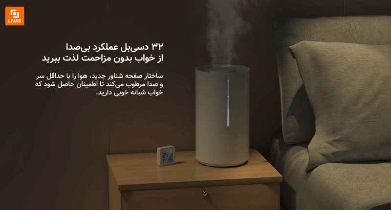 رطوبت‌ساز هوشمند نسخه ۲ مدل MJJSQ05DY - Image 4