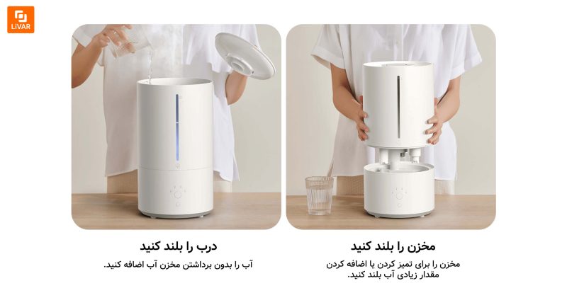 رطوبت‌ساز هوشمند نسخه ۲ مدل MJJSQ05DY - Image 7