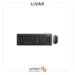 ست موس و کیبورد رپوو مدل X120Pro