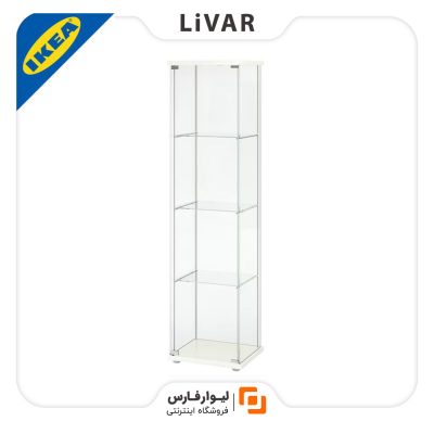 ویترین شیشه‌ای IKEA مدل DETOLF