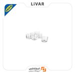 لیوان شیشه‌ای IKEA