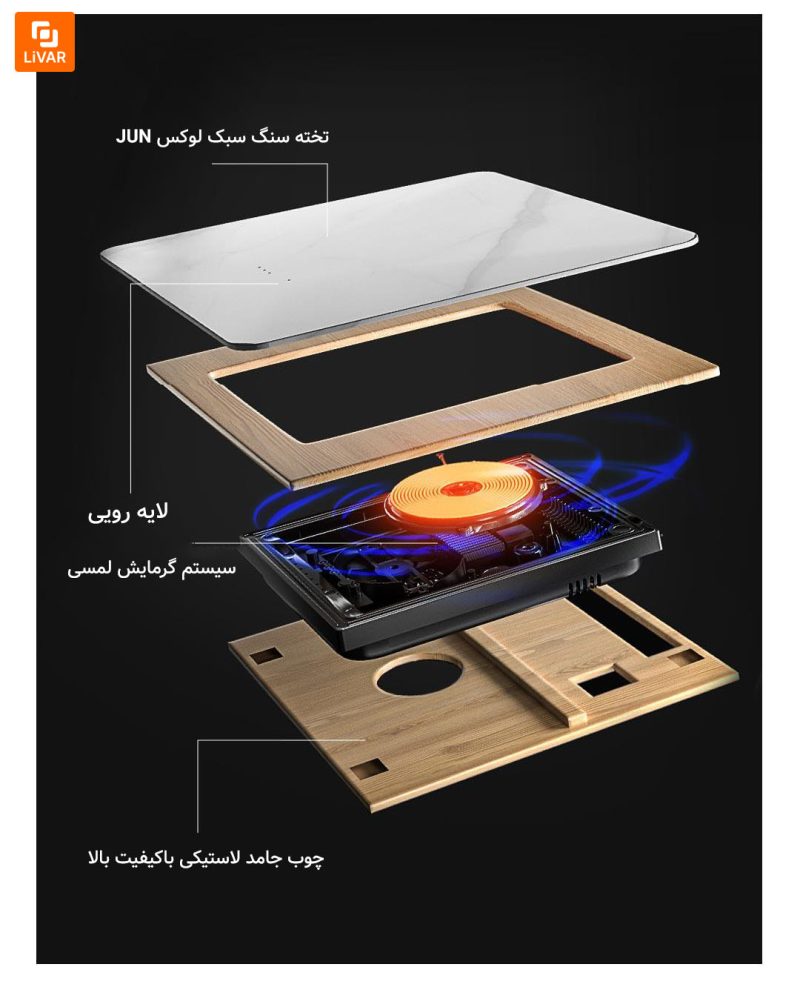 میز قهوه‌ خوری هوشمند 8H - Image 9