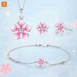 ست پلاتین شکوفه هلو SUNFEEL - Image 2