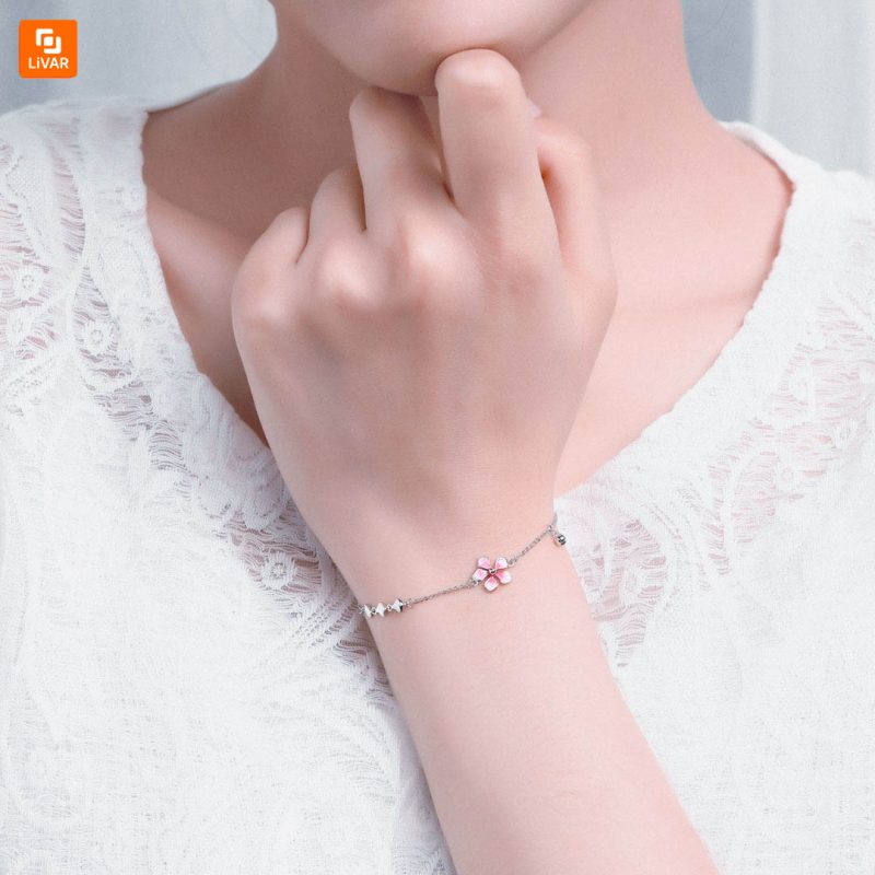 ست پلاتین شکوفه هلو SUNFEEL - Image 3