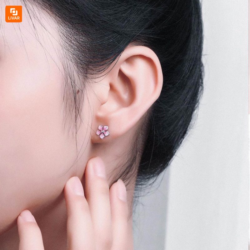 ست پلاتین شکوفه هلو SUNFEEL - Image 4