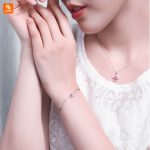 ست پلاتین شکوفه هلو SUNFEEL - Image 5