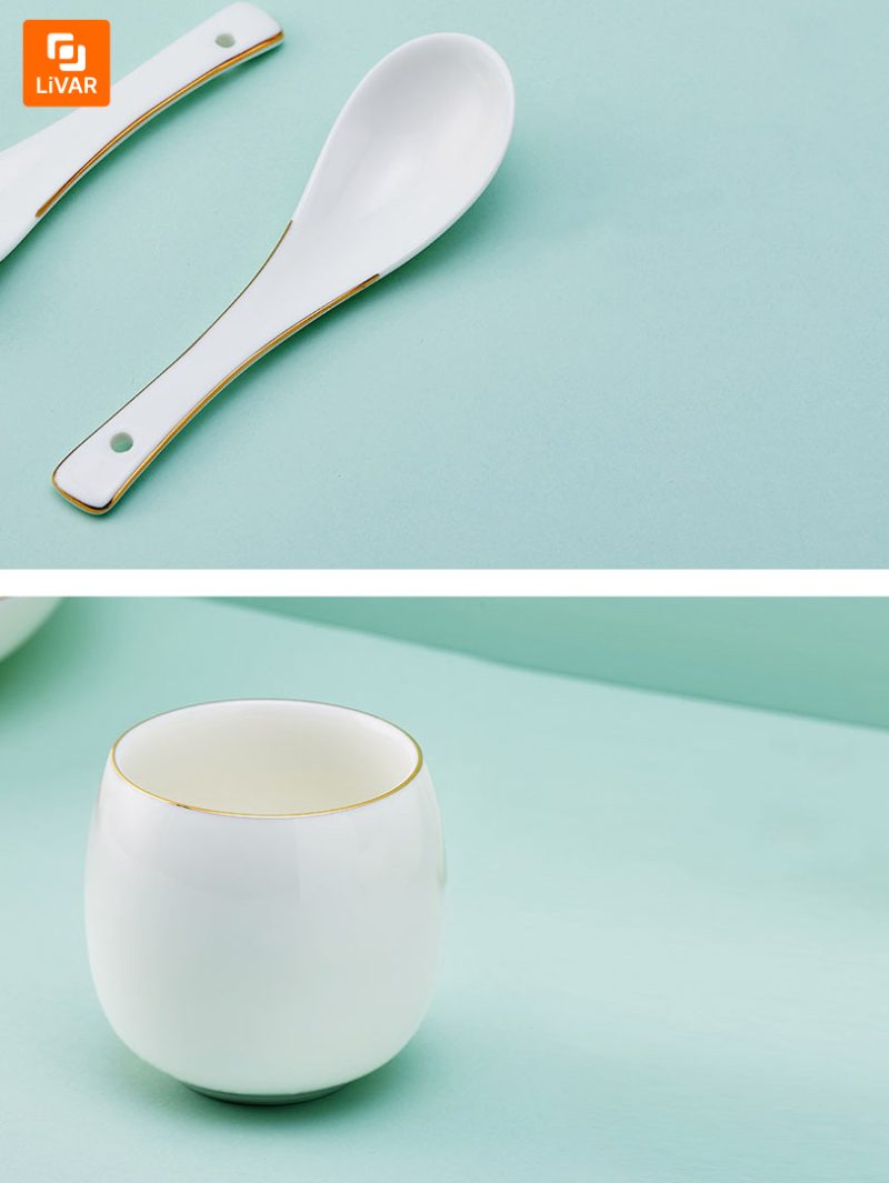 ست ظروف Not East مدل Gold Tableware - Image 15
