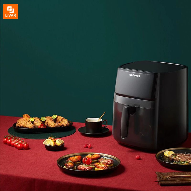 سرخ‌کن بدون روغن QCOOKER - Image 2