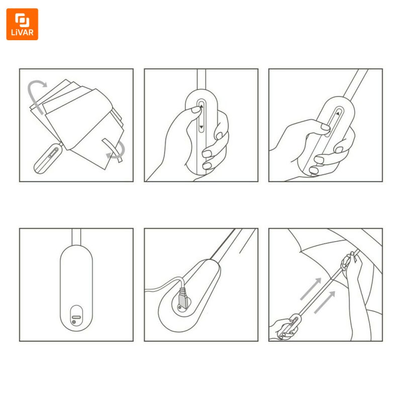 چتر اتوماتیک Urevo - Image 10