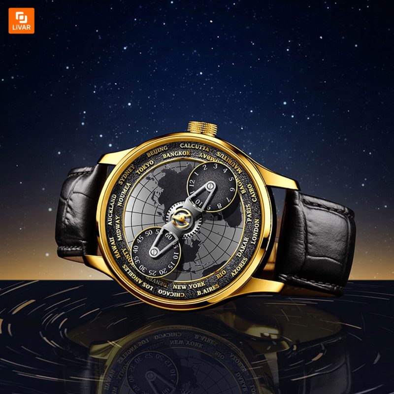 ساعت مکانیکی طلایی سری جدید شهر ممنوعه سری «شیفت ستاره‌ای» - Image 26