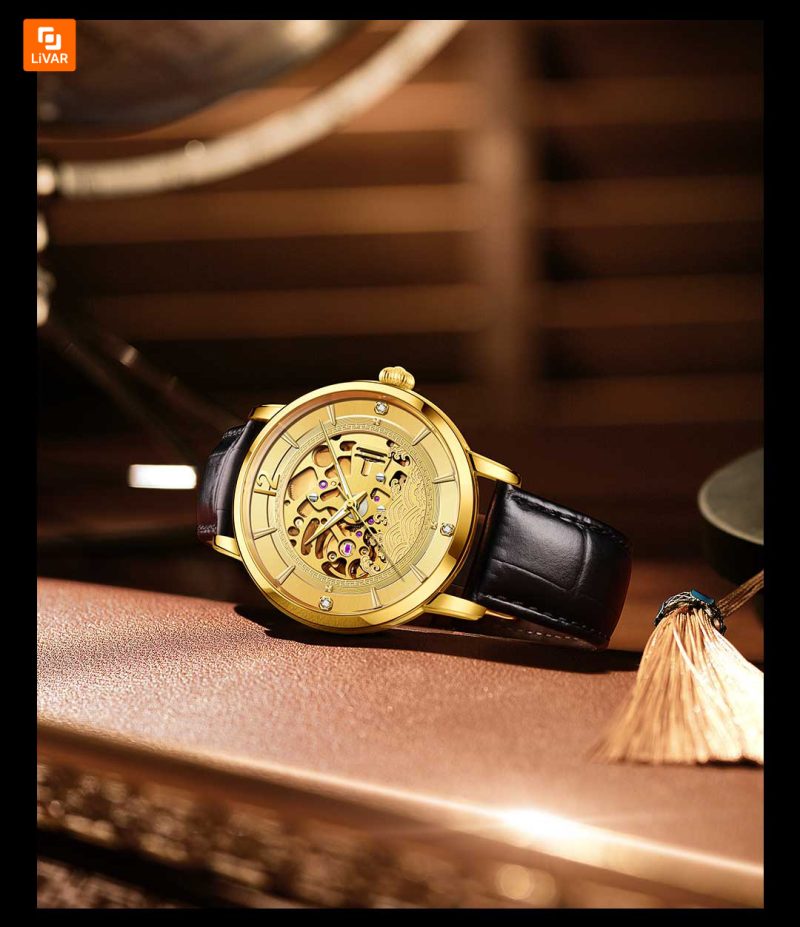 ساعت مکانیکی طلایی سری جدید شهر ممنوعه سری «شیفت ستاره‌ای» - Image 2