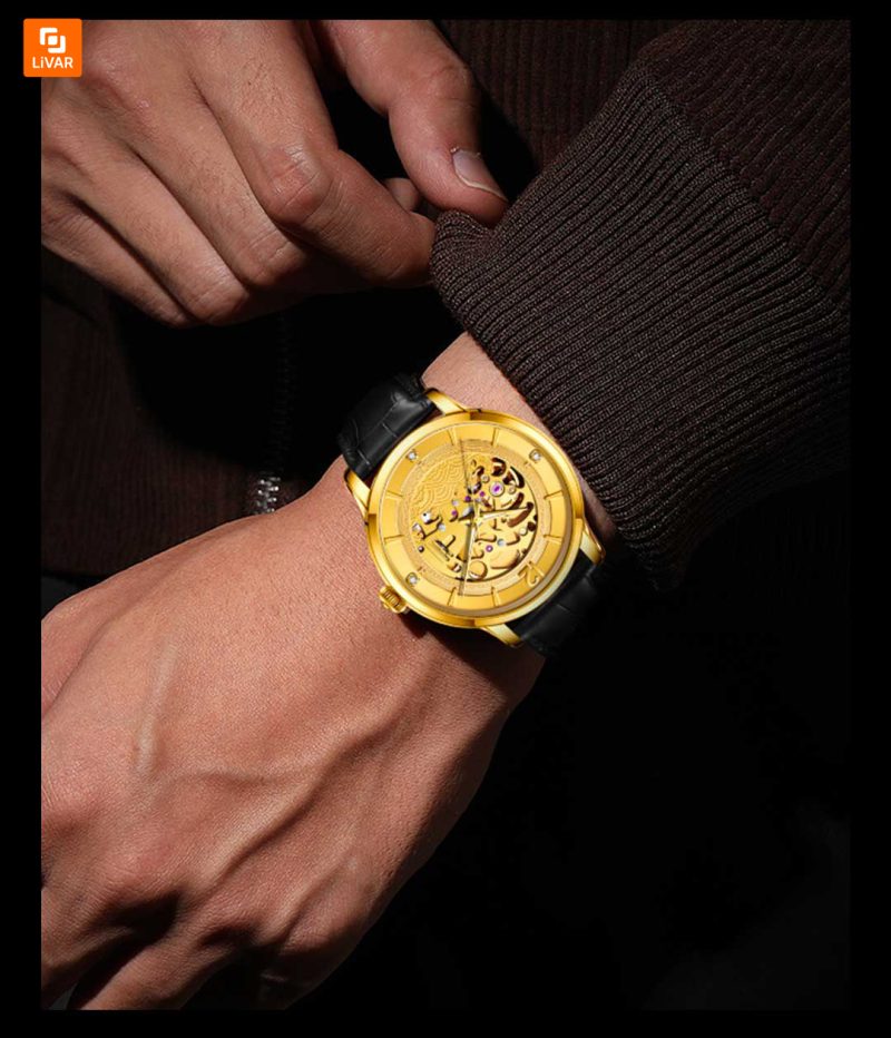 ساعت مکانیکی طلایی سری جدید شهر ممنوعه سری «شیفت ستاره‌ای» - Image 3