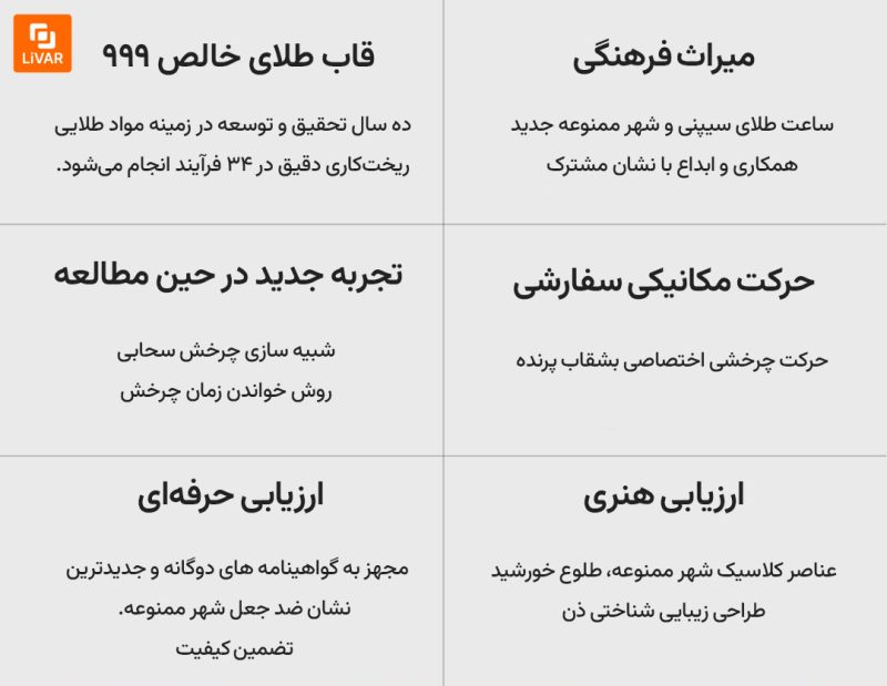ساعت مکانیکی طلایی سری جدید شهر ممنوعه سری «شیفت ستاره‌ای» - Image 23