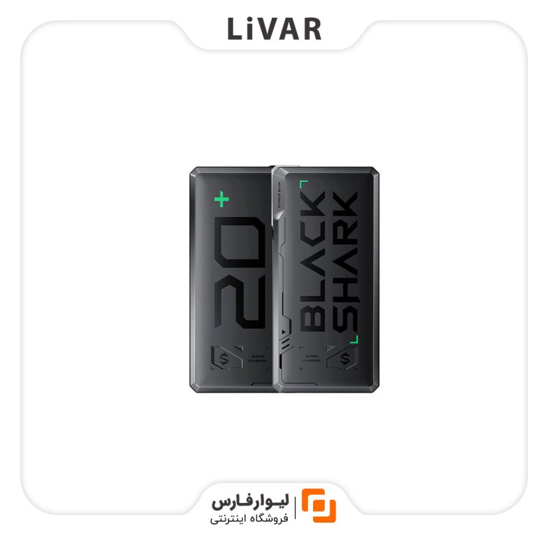 LivarFars Black Shark Power Bank۱ پاور بانک Black Shark