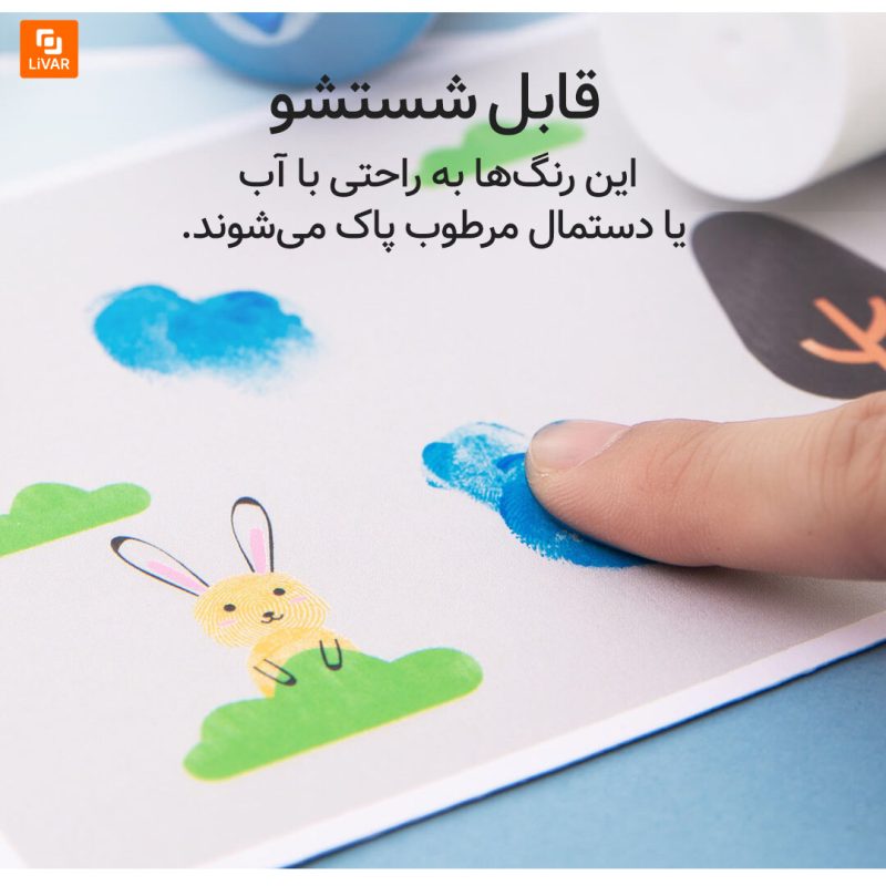 رنگ انگشتی Deli - Image 6