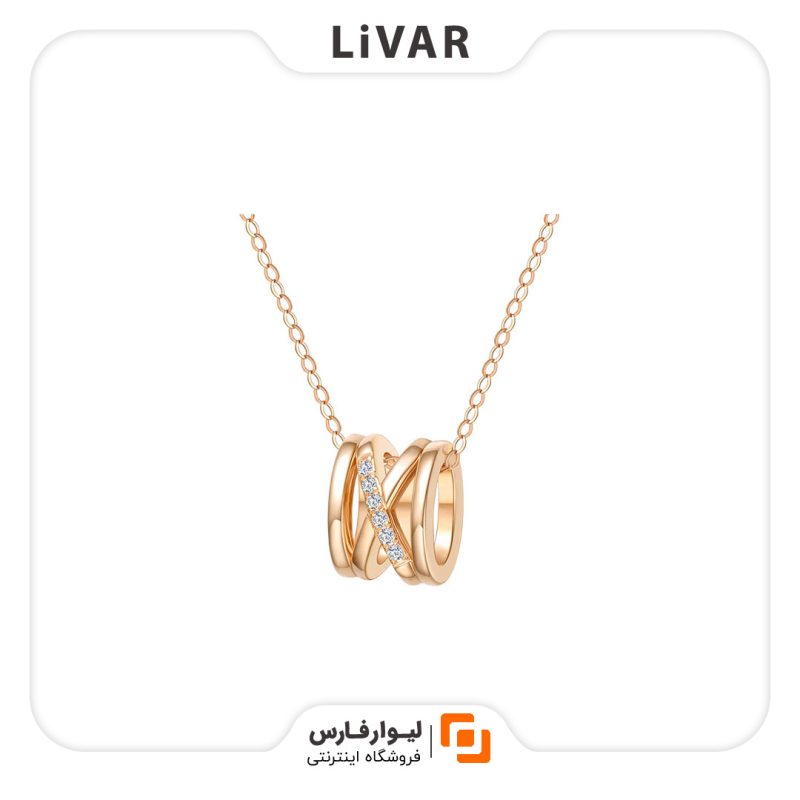 گردن‌بند طرح حلقه ROMANTI