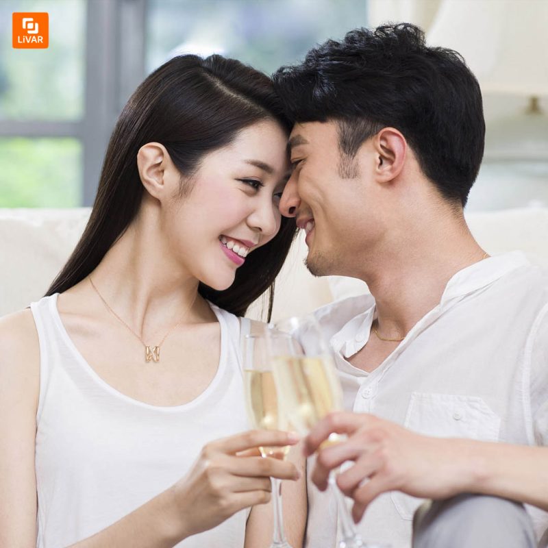 گردن‌بند طرح حلقه ROMANTI - Image 2